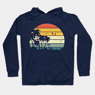 Palm Tree Tropical Beach Hoodie